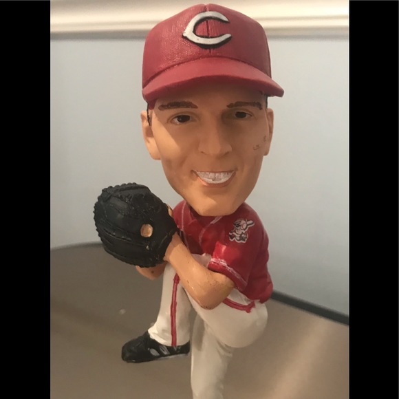 Homer Bailey Reds baseball bobblehead - Picture 2 of 16